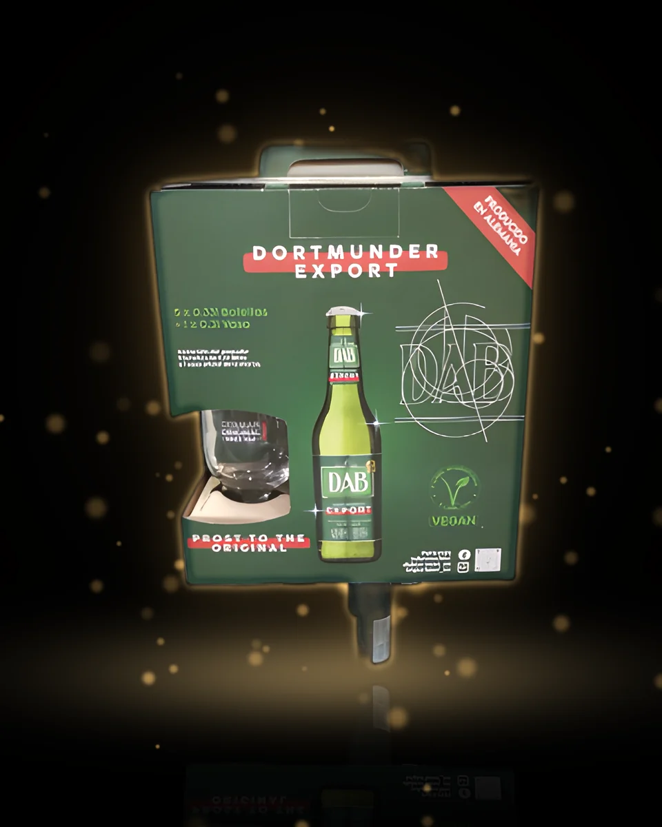 DAB Estuche 5 botellas + 1 copa 5 × 330 ml